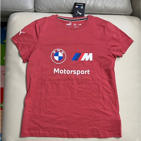 NWT - Puma x BMW Women’s Short Sleeve T Shirt - Size L - Picture 4 of 10